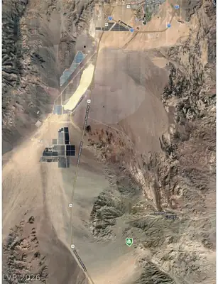 Patented mining claim 55.15 acres, Searchlight, NV 89046 Aerial View