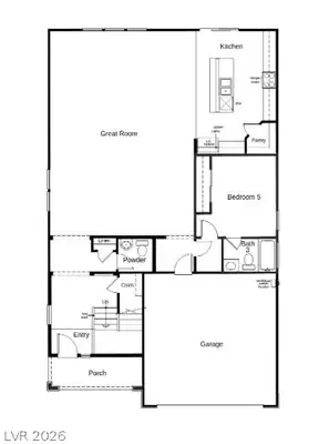 4039 Zebra Cactus Avenue, Las Vegas, NV 89139 Floor Plan