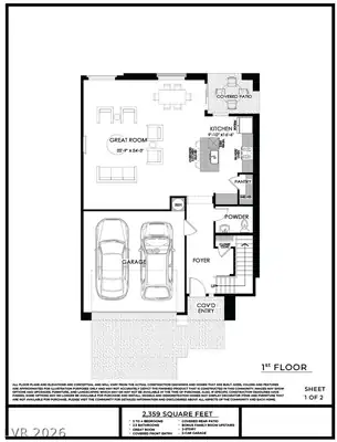 8629 Ensworth Street 105 Floor Plan