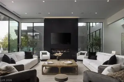 44 Hawk Ridge Drive, Las Vegas, NV 89135 Living Room