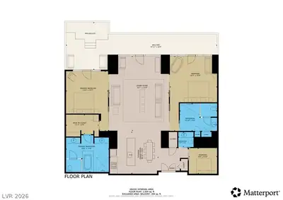 4381 West Flamingo Road 57306 Floor Plan