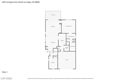 2407 Arrington Avenue Floor Plan