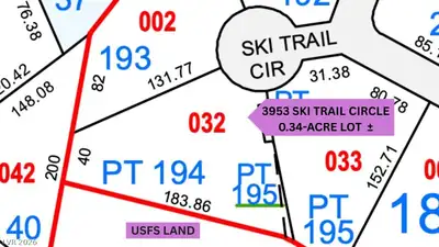 3953 Ski Trail Circle, Mount Charleston, NV 89124 Map