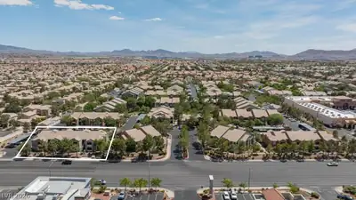 555 East Silverado Ranch Boulevard 2164 Aerial View