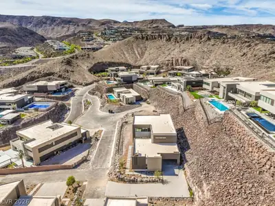 619 Dragon Mountain Court, Henderson, NV 89012 Aerial View