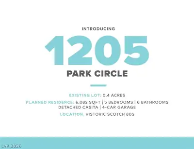 1205 Park Circle, Las Vegas, NV 89102 