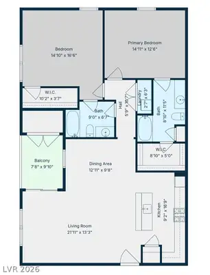 4437 Dover Straight Street 302 Floor Plan
