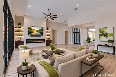 4750 Outlook Peak Street, Las Vegas, NV 89135 Living Room