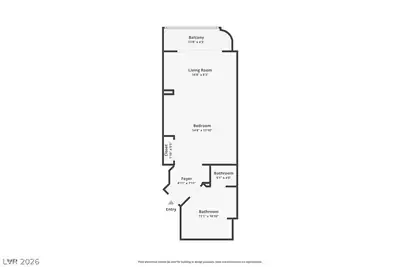 135 East Harmon Avenue 2317 Floor Plan
