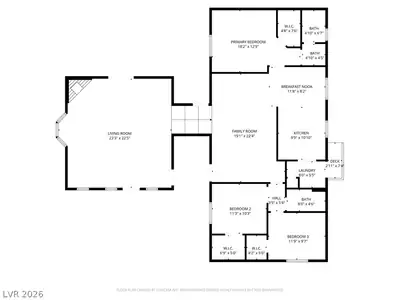 3530 North Woodchips Road Floor Plan