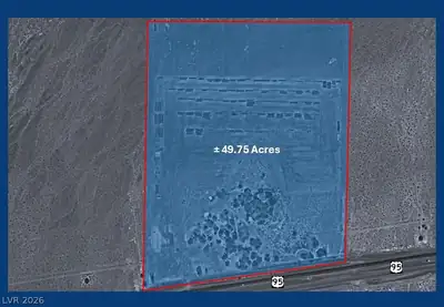 28460 North US Hwy 95 Aerial View