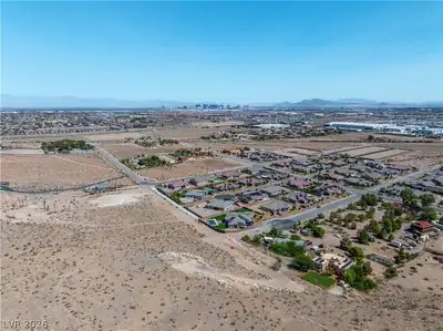 5 Acres Hilltop Strip Views, Las Vegas, NV 89178 Aerial View