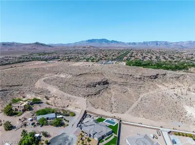 5 Acres Hilltop Strip Views, Las Vegas, NV 89178 Aerial View