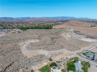 5 Acres Hilltop Strip Views, Las Vegas, NV 89178 Aerial View