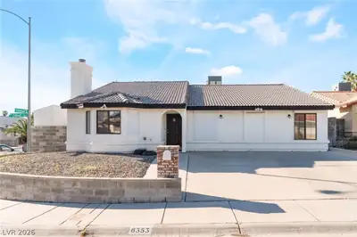 6353 Cobalt Lane, Las Vegas, NV 89146 Front of Structure