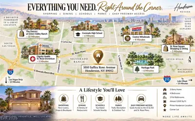 1010 Saffex Rose Avenue Map