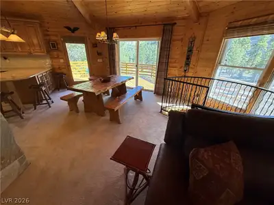 310 Echo Road, Mount Charleston, NV 89124 Dining Area
