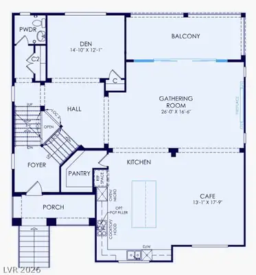 3579 Scrub Oak Avenue, Las Vegas, NV 89141 Floor Plan