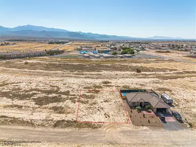 1611 South Enchanted Mesa Street Aerial View