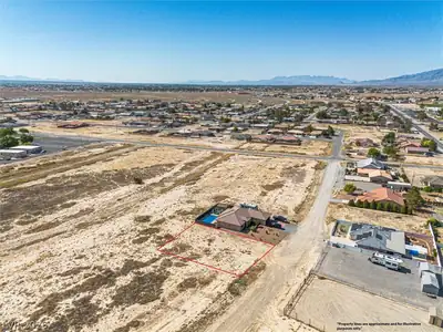 1611 South Enchanted Mesa Street Aerial View
