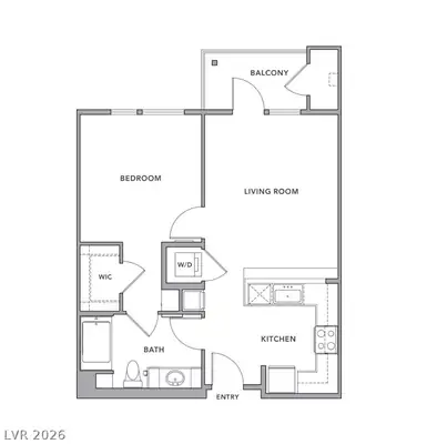 11055 Las Vegas Boulevard 1005 Floor Plan