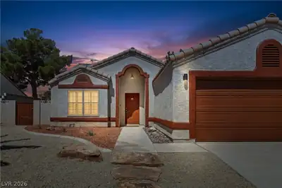 5105 Golfridge Drive, Las Vegas, NV 89130 Front of Structure