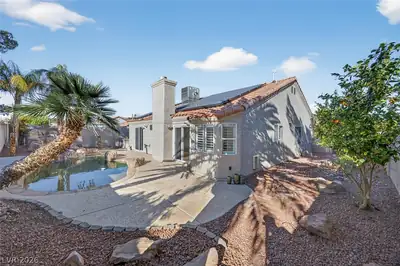 5105 Golfridge Drive, Las Vegas, NV 89130 Back of Structure