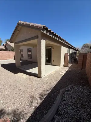 6533 Cape Petrel Street, North Las Vegas, NV 89084 Back of Structure