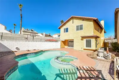 8161 Leger Drive, Las Vegas, NV 89145 Back of Structure