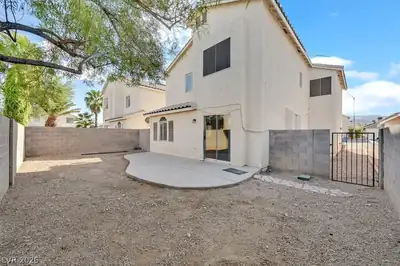 3708 Bronco Billy Court, Las Vegas, NV 89129 Back of Structure