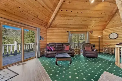 5265 Whispering Deer Drive, Mount Charleston, NV 89124 Living Room