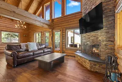 4947 Snow White Road, Mount Charleston, NV 89124 Living Room