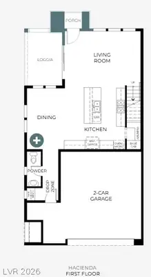 1821 Sparrow Nest Street, Las Vegas, NV 89138 Floor Plan