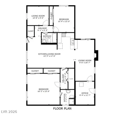 7274 Pinebrook Circle, Las Vegas, NV 89147 Floor Plan