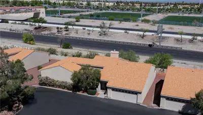 245 North Cimarron Aerial View