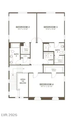 8243 Dwayne Frye Street, Las Vegas, NV 89148 Floor Plan