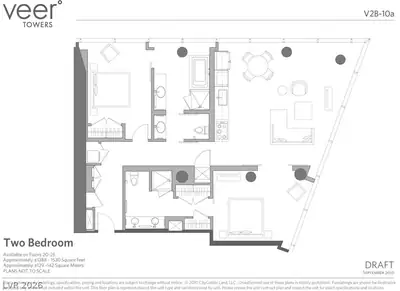 3722 South Las Vegas Boulevard 2402 Floor Plan