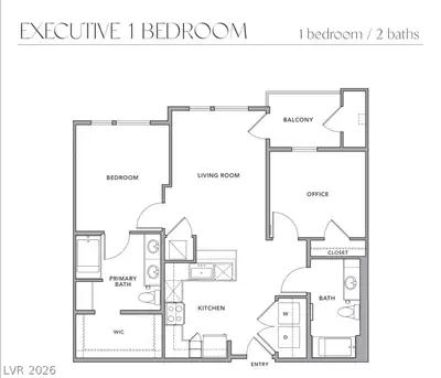 11055 Las Vegas Boulevard 1004 Floor Plan