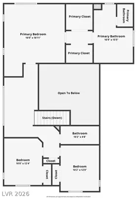 6620 Macdoogle Street, Las Vegas, NV 89166 Floor Plan