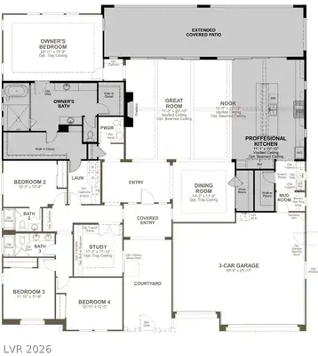 9065 South Monte Cristo Way Floor Plan