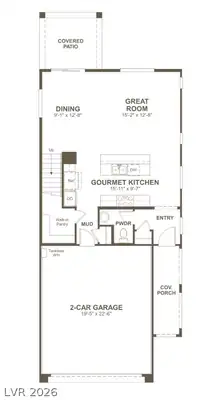 3068 Starchild Lane, Las Vegas, NV 89120 Floor Plan