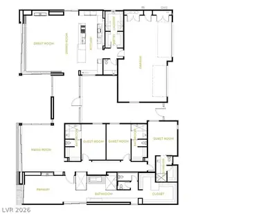 6851 Milos Road, Las Vegas, NV 89118 Floor Plan