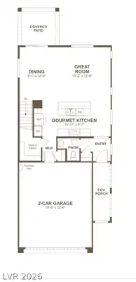 3086 Starchild Lane, Las Vegas, NV 89120 Floor Plan