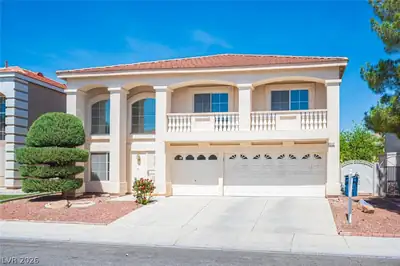 8512 Copper Ridge Avenue, Las Vegas, NV 89129 Front of Structure