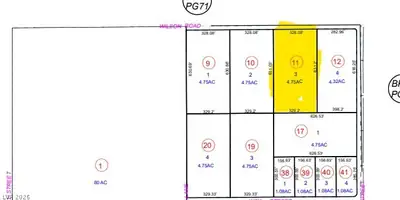 3591 West Wilson Road Plat Map