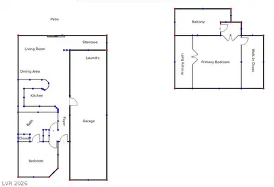 1169 Via Piazza, Henderson, NV 89052 Floor Plan