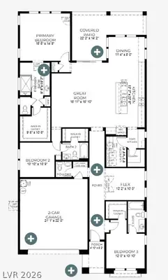 10393 Celestial Pole Street, Las Vegas, NV 89143 Floor Plan