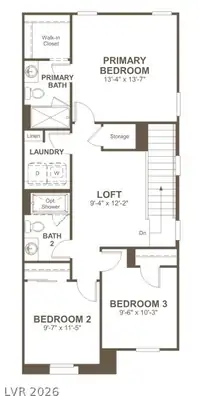 5334 Borra Hills Street, Las Vegas, NV 89148 Floor Plan