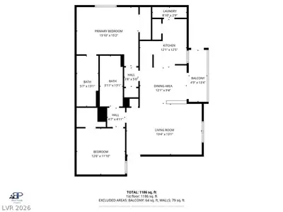 1150 North Buffalo Drive 1080 Floor Plan