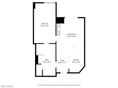 211 East Flamingo Road 1103 Floor Plan